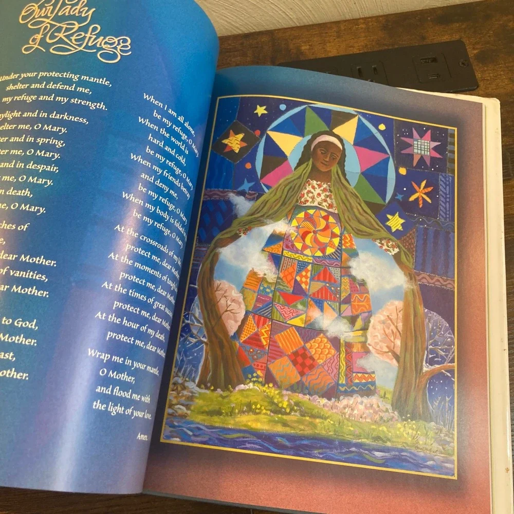 Blessed Art Thou O'Neill McGrath Signed Blessed Virgin Mary African Art Book
